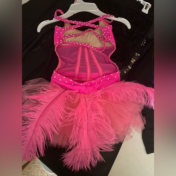Costumes Custom Pink Dance Costume Size 67 Poshmark